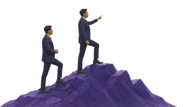 Climbing on Mountain